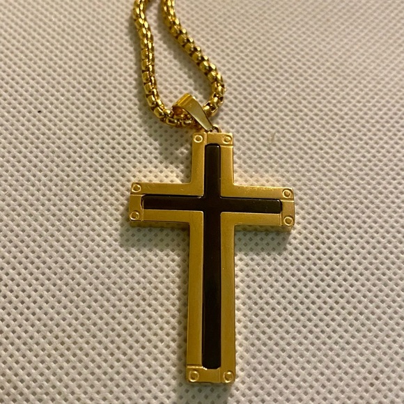 Cross Dangle Necklace - Picture 9 of 10